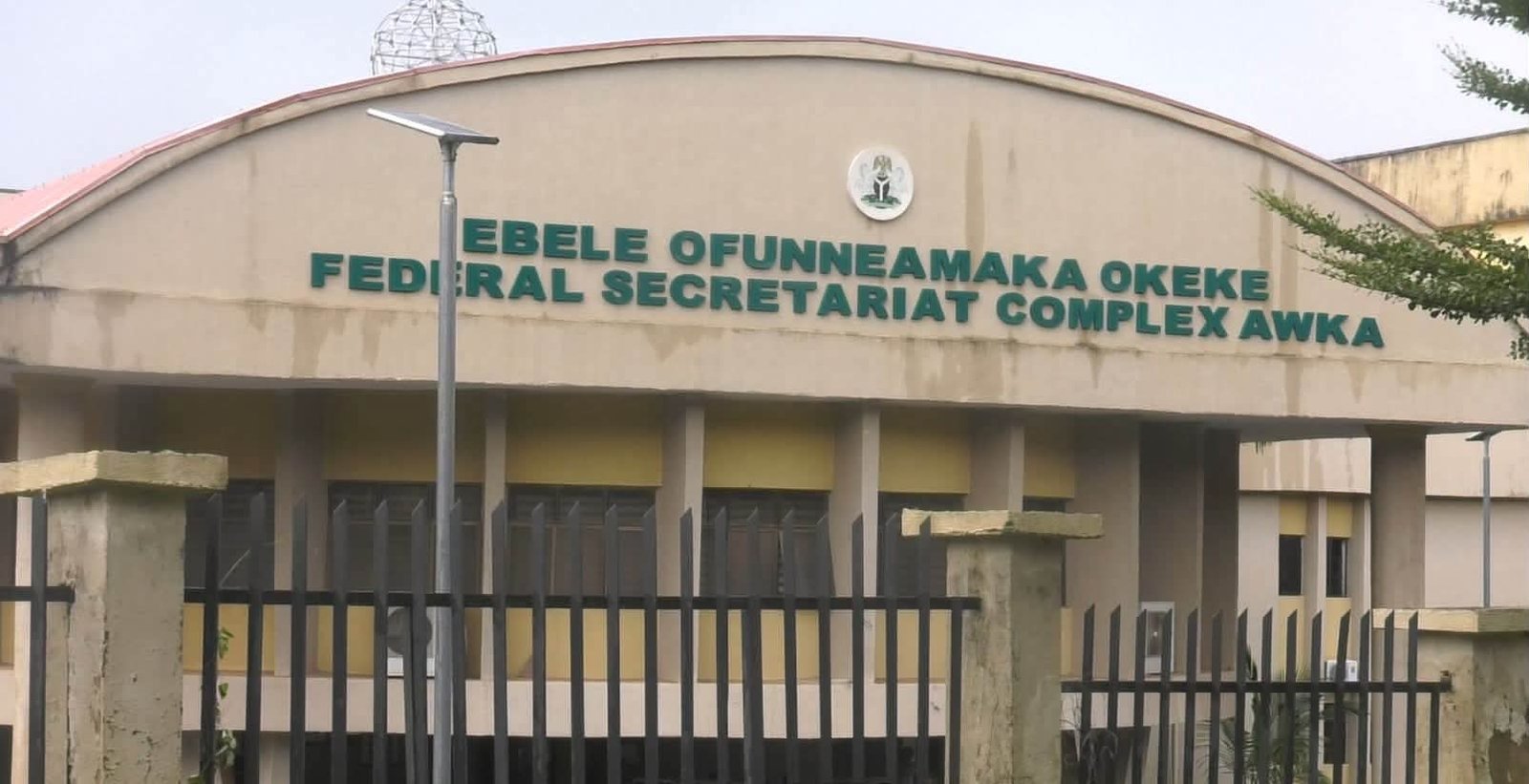 Anambra Fire Service Saves Federal Secretariat From Fire
