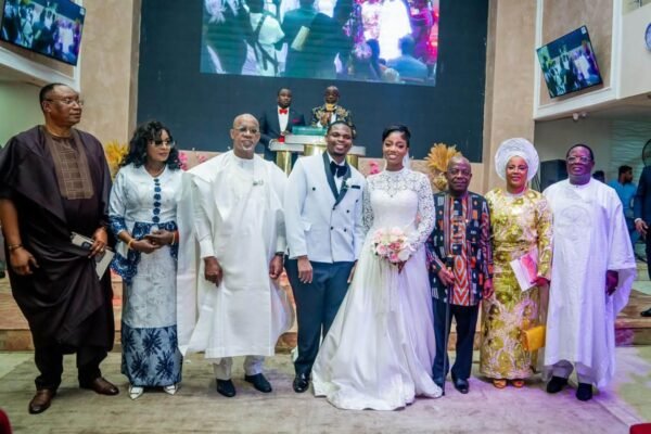 Otti, Sanwo-Olu, Abiodun, Elumelu Grace Umahi Family Wedding in Lagos
