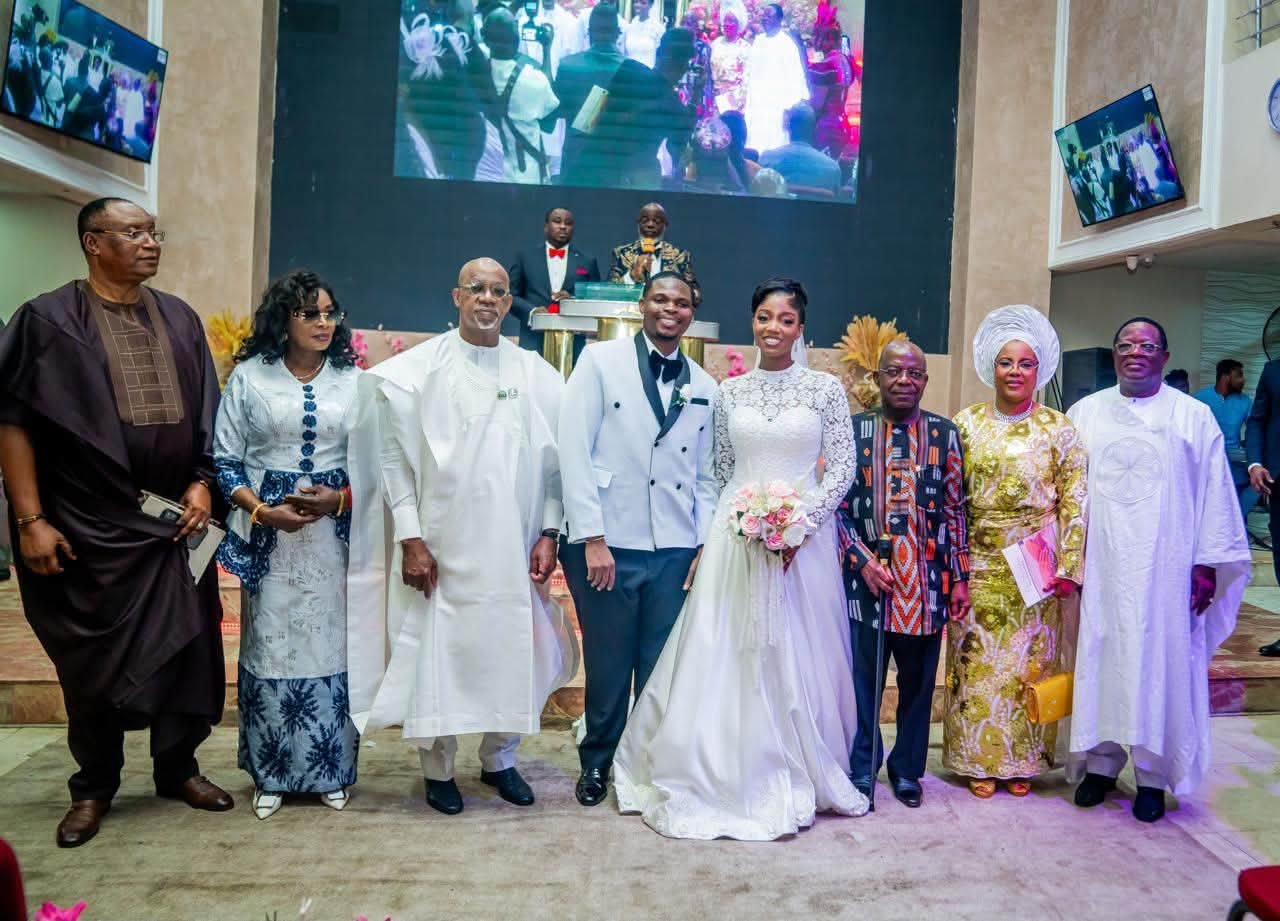 Otti, Sanwo-Olu, Abiodun, Elumelu Grace Umahi Family Wedding in Lagos