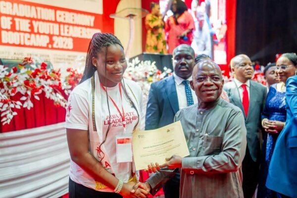 Otti Urges Abia Youths to Embrace Excellence