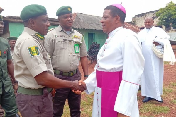 Bishop Onah Celebrates 70th Birthday With Nsukka Inmates