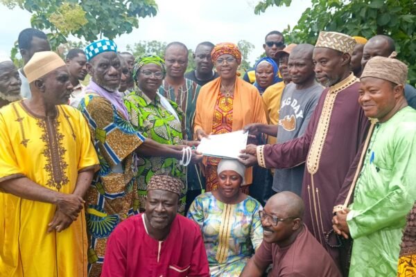 Salaga South MP Hands Over Site for New Classroom Block