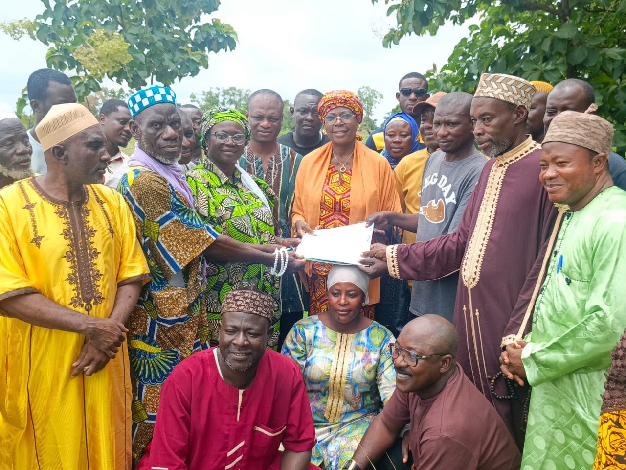 Salaga South MP Hands Over Site for New Classroom Block