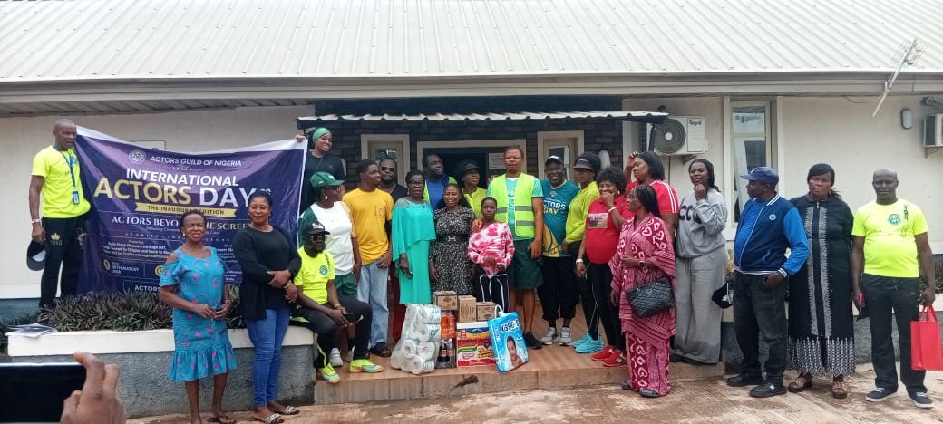 International Actors Day: Enugu Guild Donates to Children’s Home