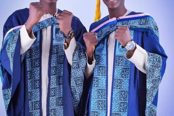 Meet Nigerian Twins Who Graduated With First Class, Best Student Award