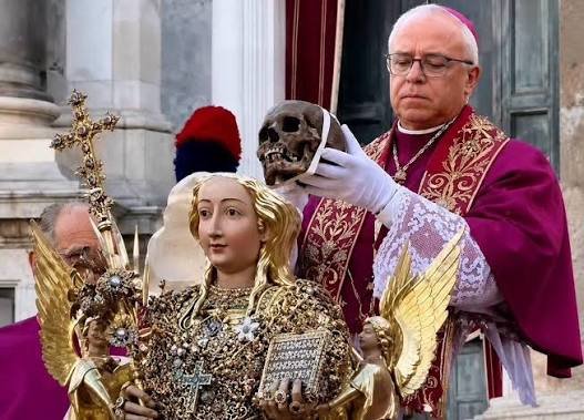 On the Relics of St Agatha