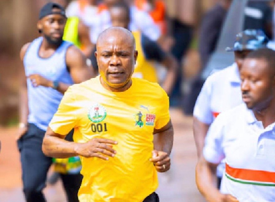 Mbah Opens Enugu Marathon, Projects State for Global Sports Tourism
