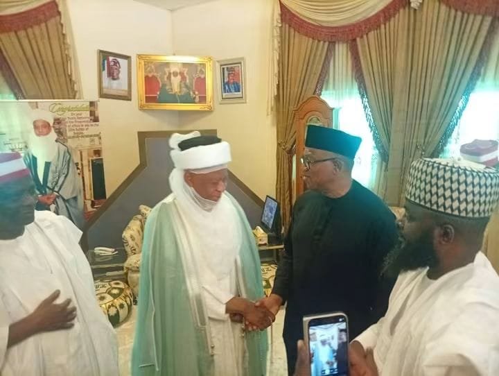 2027: Sultan Receives Obi, Kwankwaso