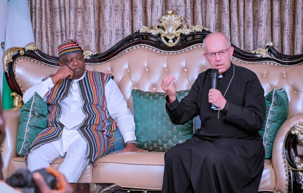 Mutfwang Receives Abp Welby in Jos