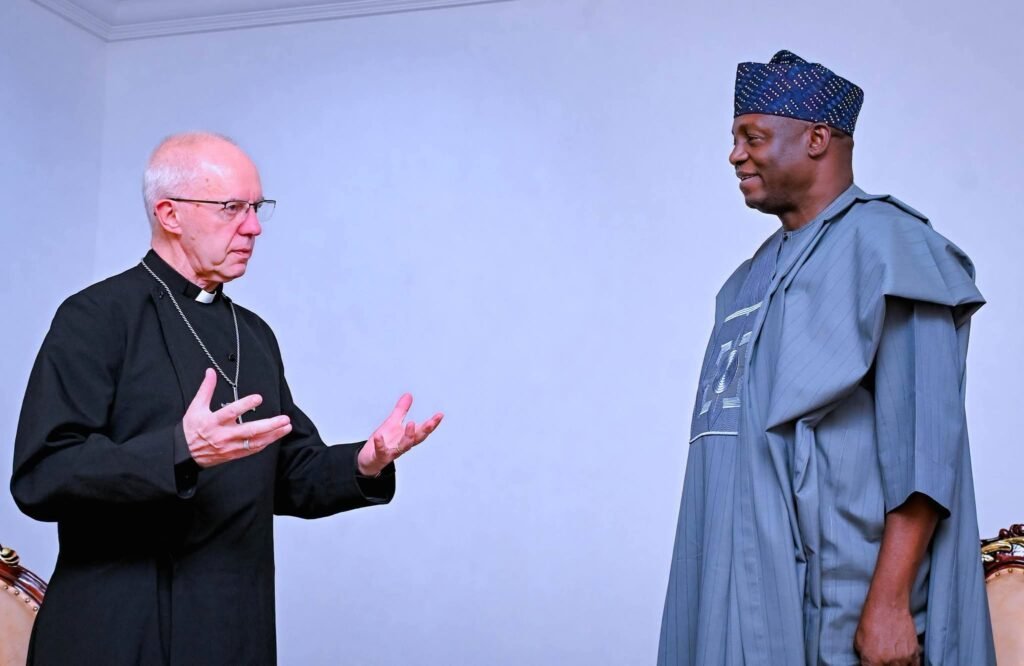 Mutfwang Receives Abp Welby in Jos