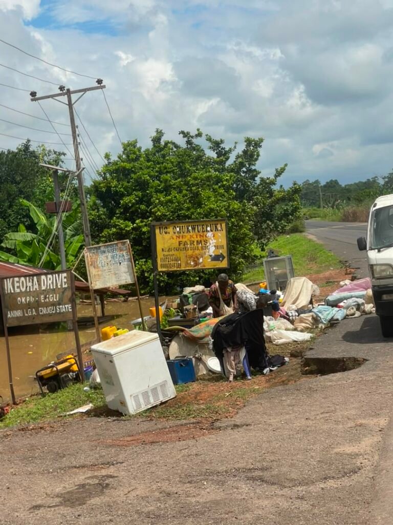 Flood Ravages Four Communities in Enugu