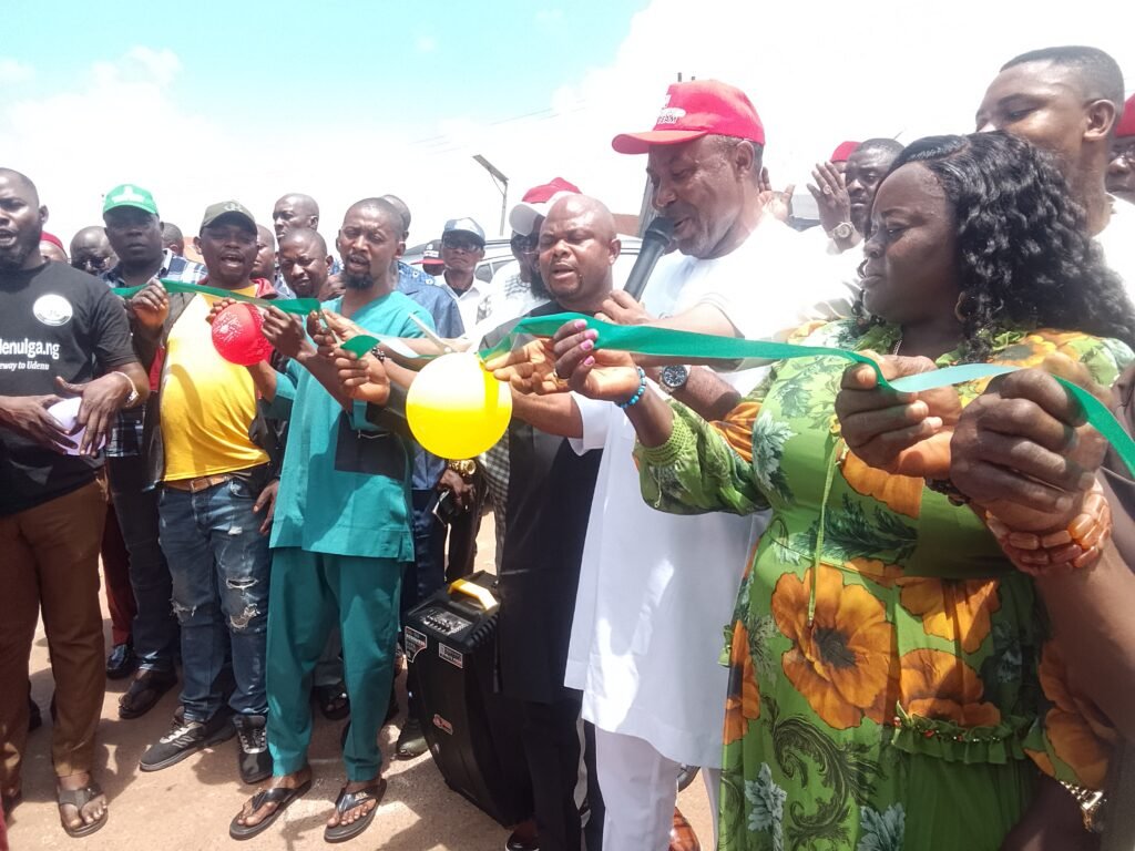 Aka Names Udenu Road After Mbah, Inaugurates Projects