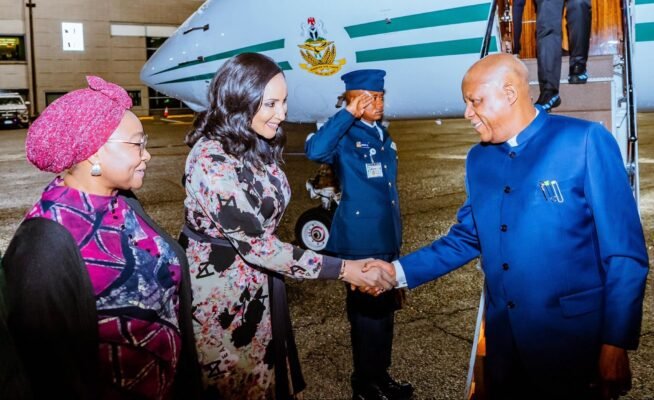 Shettima returns to Nigeria after UNGA81