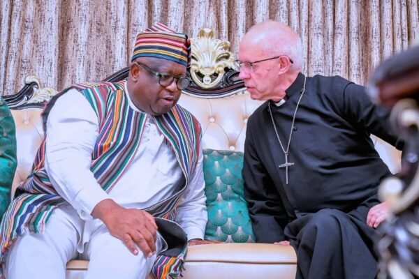 Mutfwang Receives Abp Welby in Jos
