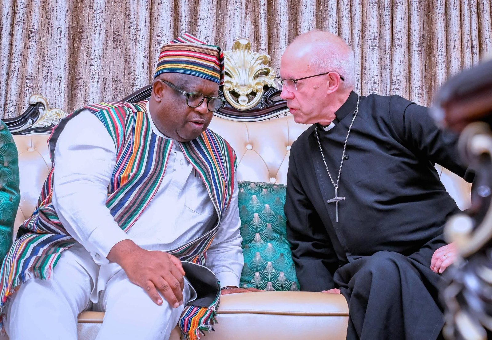 Mutfwang Receives Abp Welby in Jos