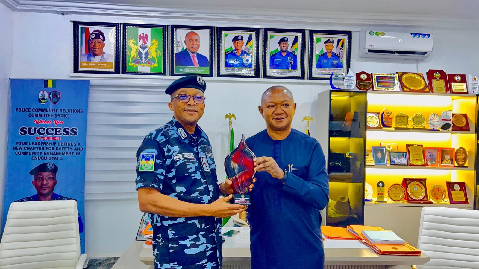 Enugu CP, PRO Win Security Awards