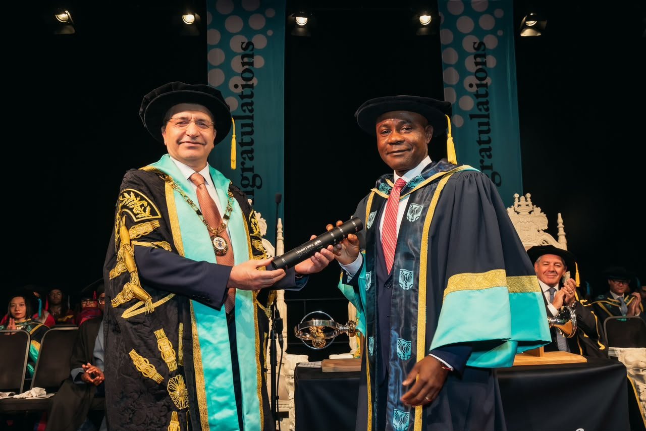 East London Varsity Confers Honorary Doctorate on Mbah