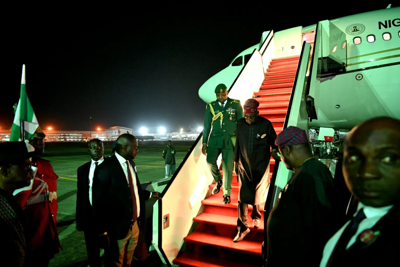 Tinubu Returns To Nigeria After Four-Week European Vacation