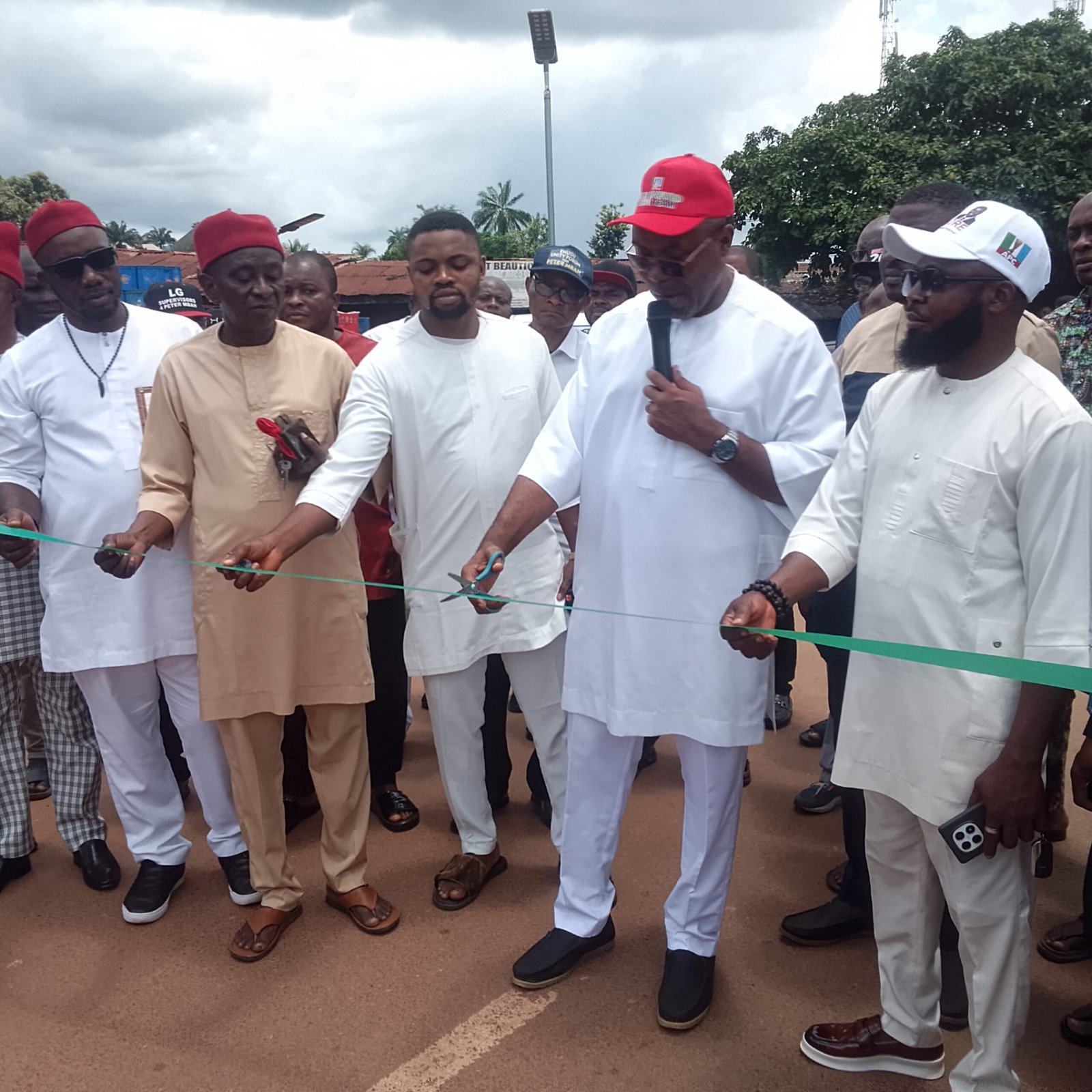 Aka Names Udenu Road After Mbah, Inaugurates Projects