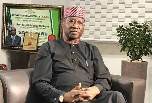 Tinubu ‌‌‌‌‍⁠⁠‌‍‌‍‌⁠⁠‌‌celebrates Boss Mustapha @70