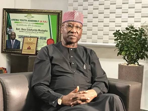 Tinubu ‌‌‌‌‍⁠⁠‌‍‌‍‌⁠⁠‌‌celebrates Boss Mustapha @70