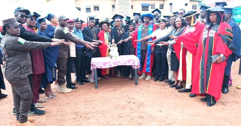 NOUN matriculates 70 inmates at Enugu custodial centre