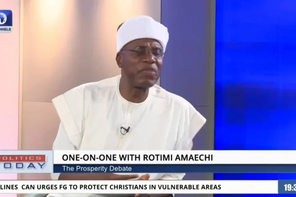 Amaechi Puts ₦600 Fuel Price Between Himself and Tinubu